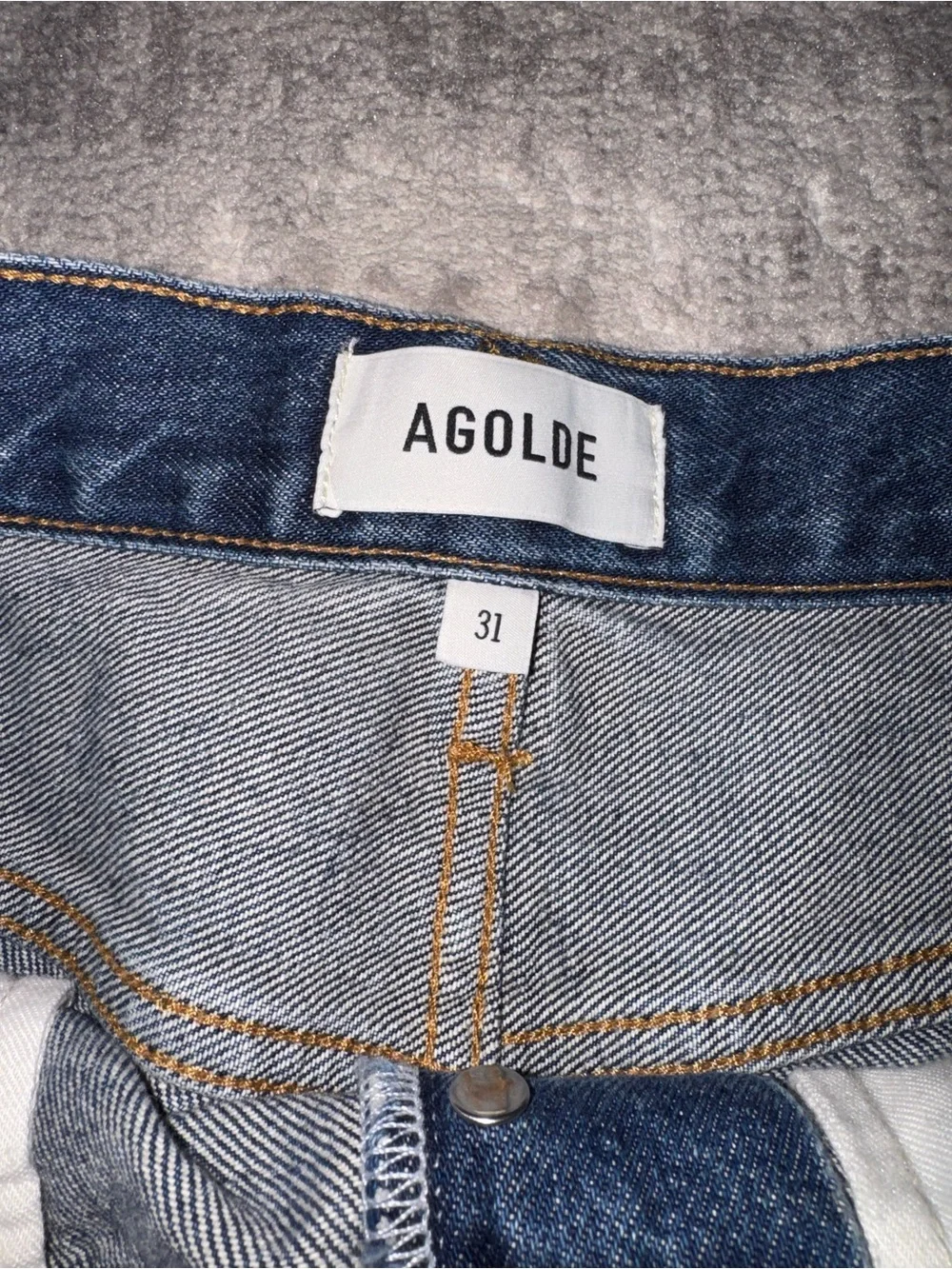 Women's Parker Long Vintage Loose Short in Upshot AGOLDE
